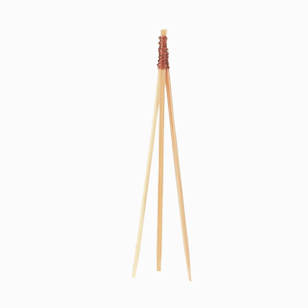 Pixy Natural Bamboo Copper Top Pick - 3 1/2" - 100 count box