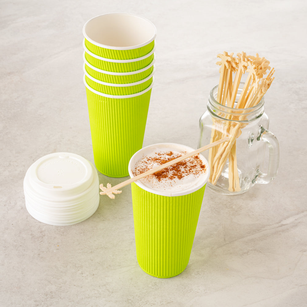 Restpresso Natural Bamboo Palm Tree Stirrer - 7" - 1000 count box