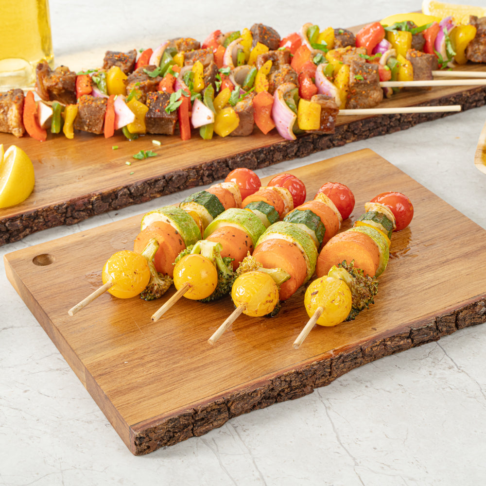 Robata Sturdy Natural Bamboo Grilling Skewer - Heavy Duty - 8" - 100 count box