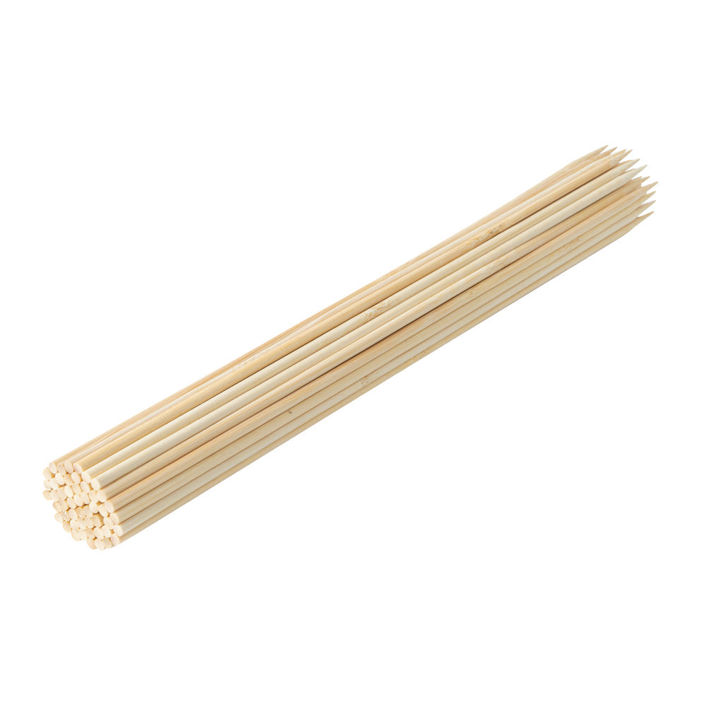 Robata Sturdy Natural Bamboo Grilling Skewer - Heavy Duty - 12" - 100 count box