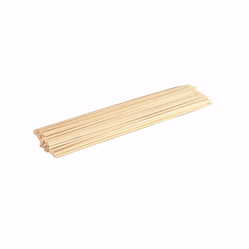 Robata Sturdy Natural Bamboo Grilling Skewer - Heavy Duty - 12" - 1000 count box