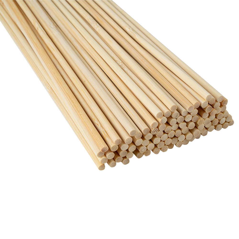 Robata Sturdy Natural Bamboo Grilling Skewer - Heavy Duty - 12" - 1000 count box