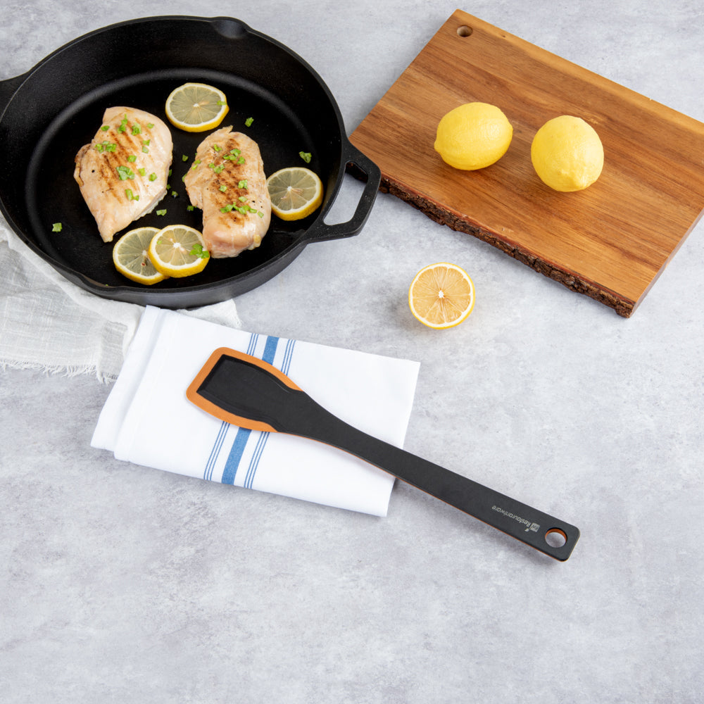 Nature Tek Black Wood Spatula - 13" - 1 count box