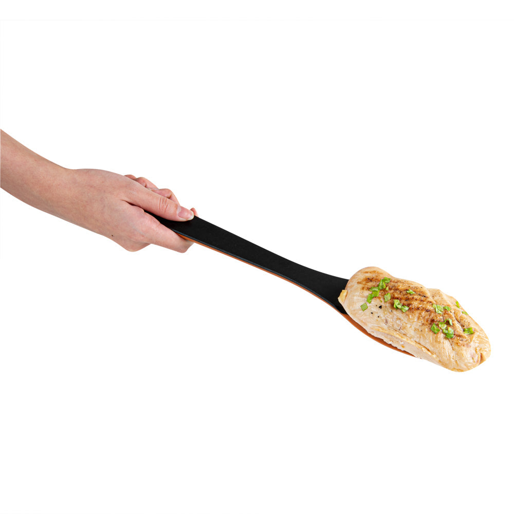 Nature Tek Black Wood Spatula - 13" - 1 count box