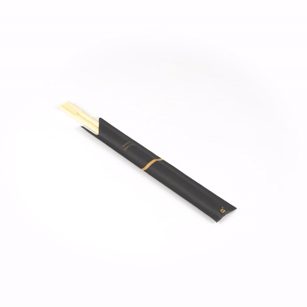Bambuddha Natural Bamboo Twin Chopsticks - with Paper Sleeve - 9" - 100 count box