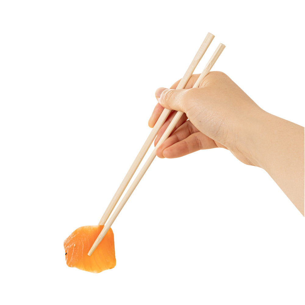 Bambuddha Natural Bamboo Twin Chopsticks - with Paper Sleeve - 9" - 1000 count box