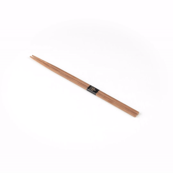 Bambuddha Square Brown Bamboo Modern Chopsticks - with Paper Band - 9 1/2" - 100 count box