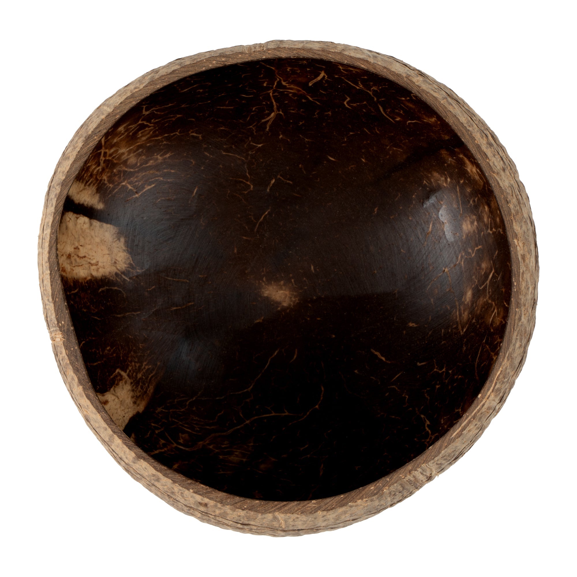 Coco Casa 21 oz Handmade River Coconut Bowl - 1 count box