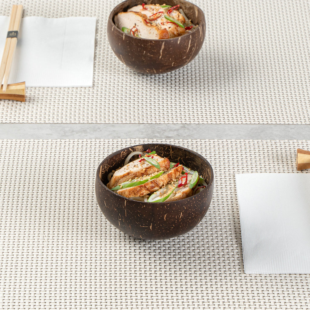 Coco Casa 10 oz Handmade Coconut Bowl - Polished - 1 count box