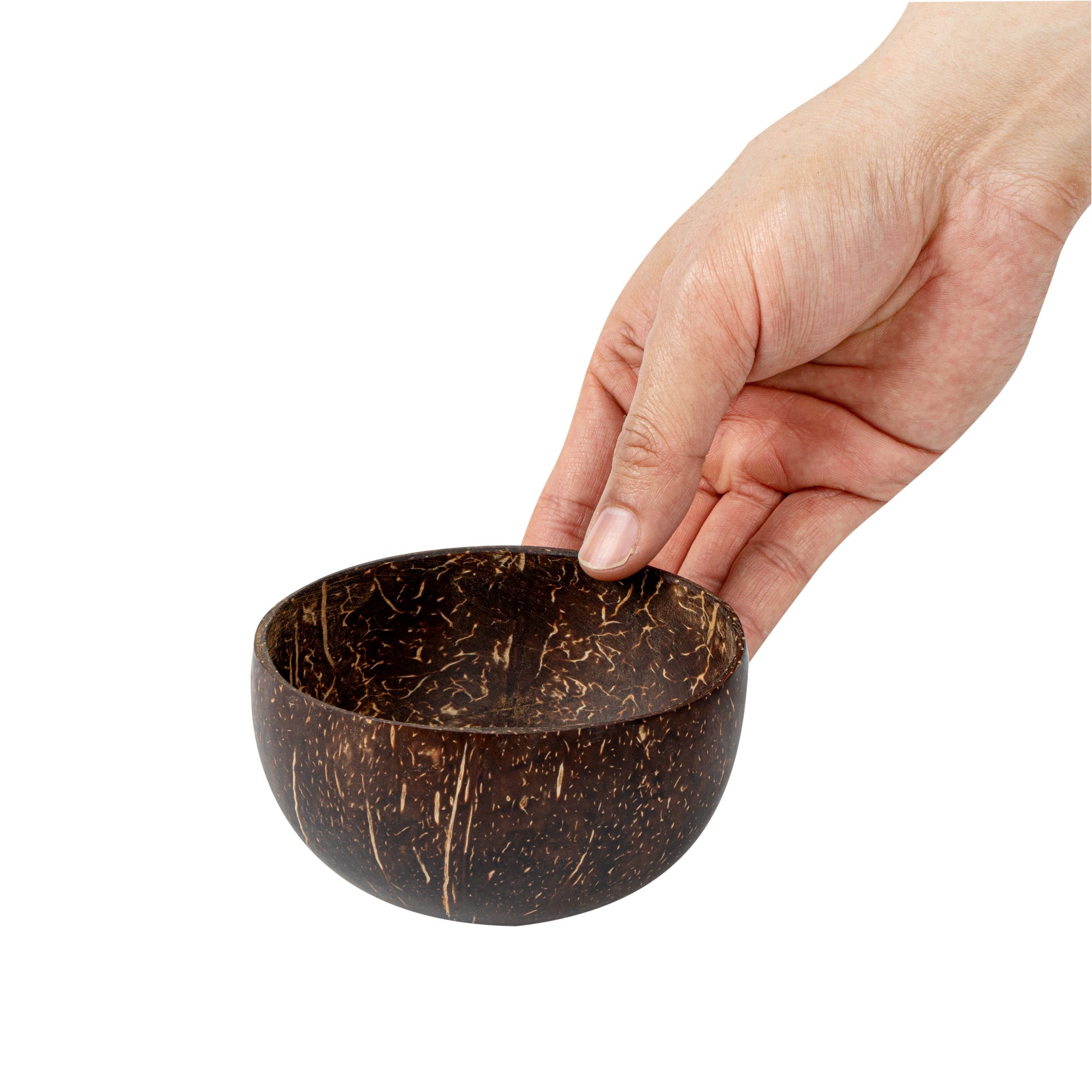 Coco Casa 10 oz Handmade Coconut Bowl - Polished - 1 count box