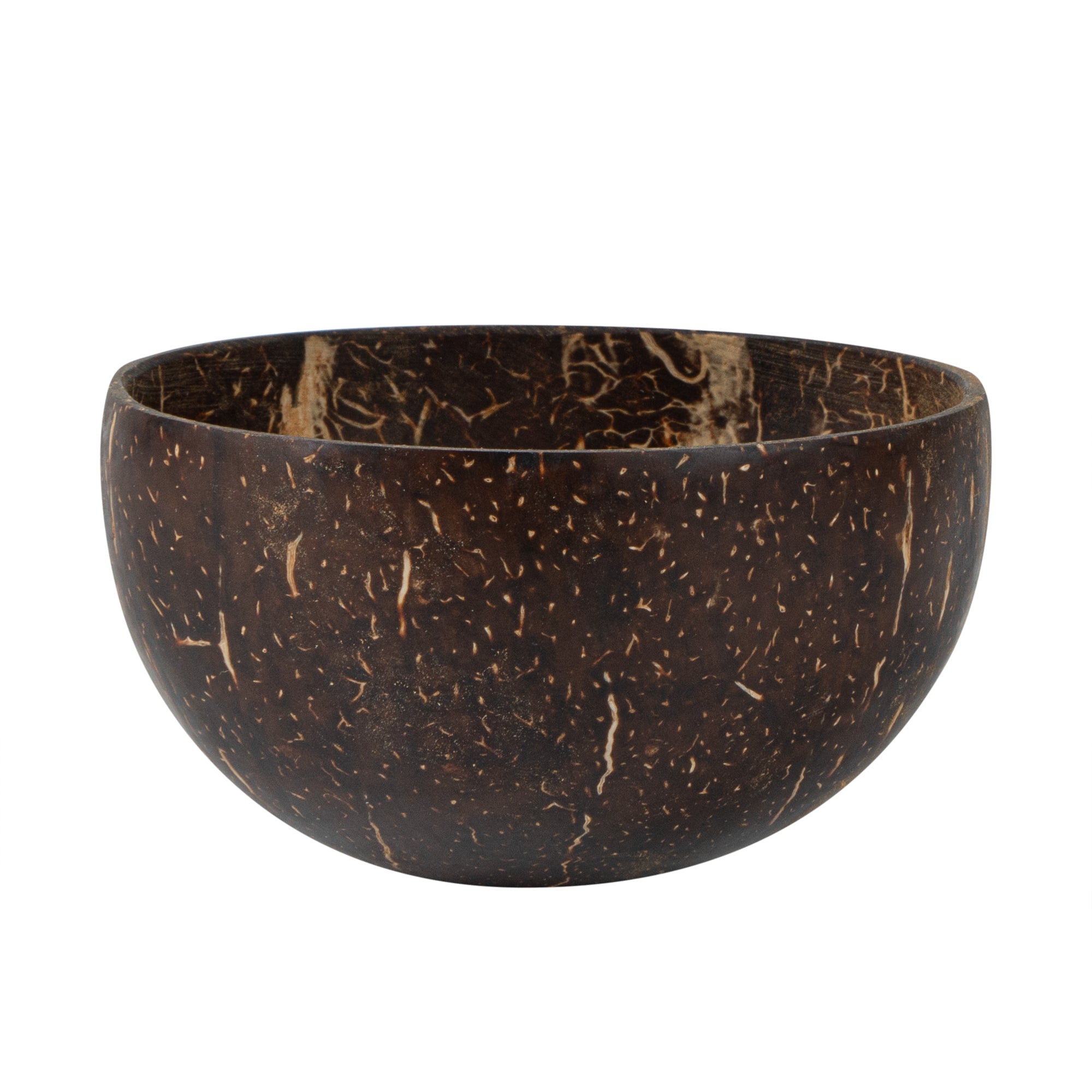 Coco Casa 10 oz Handmade Coconut Bowl - Polished - 10 count box