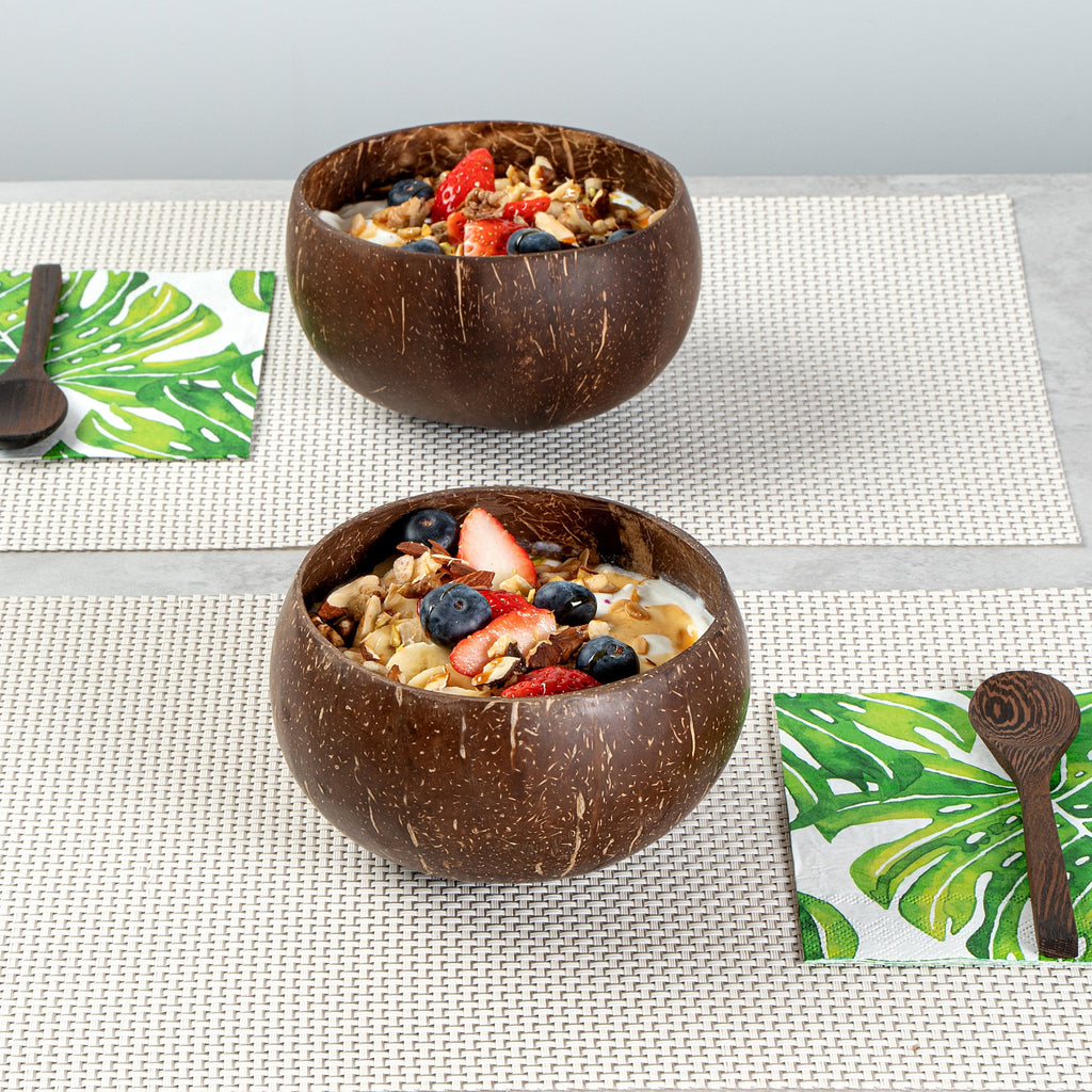 Coco Casa 21 oz Handmade Coconut Bowl - 1 count box