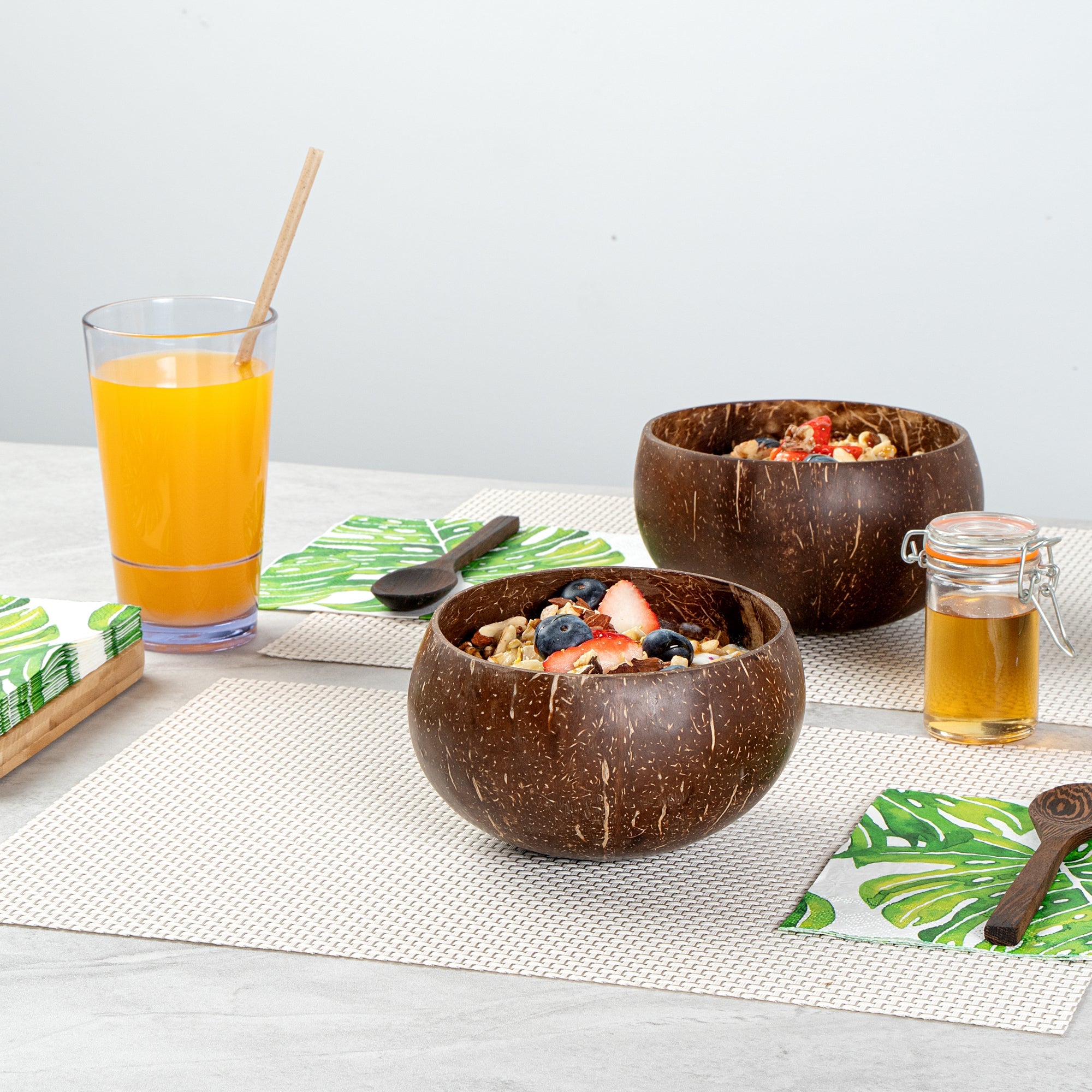 Coco Casa 21 oz Handmade Coconut Bowl - 1 count box