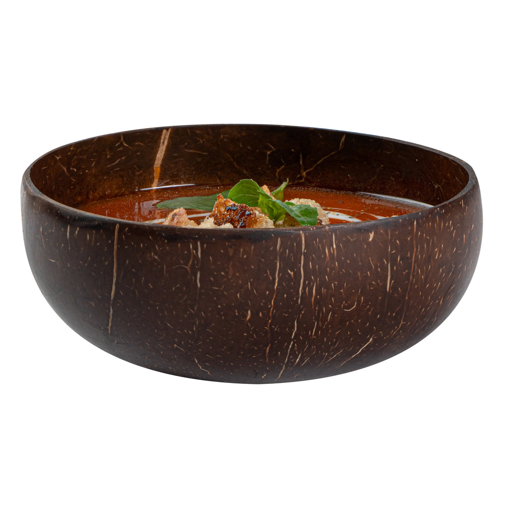 Coco Casa 16 oz Handmade Coconut Bowl - Polished - 1 count box