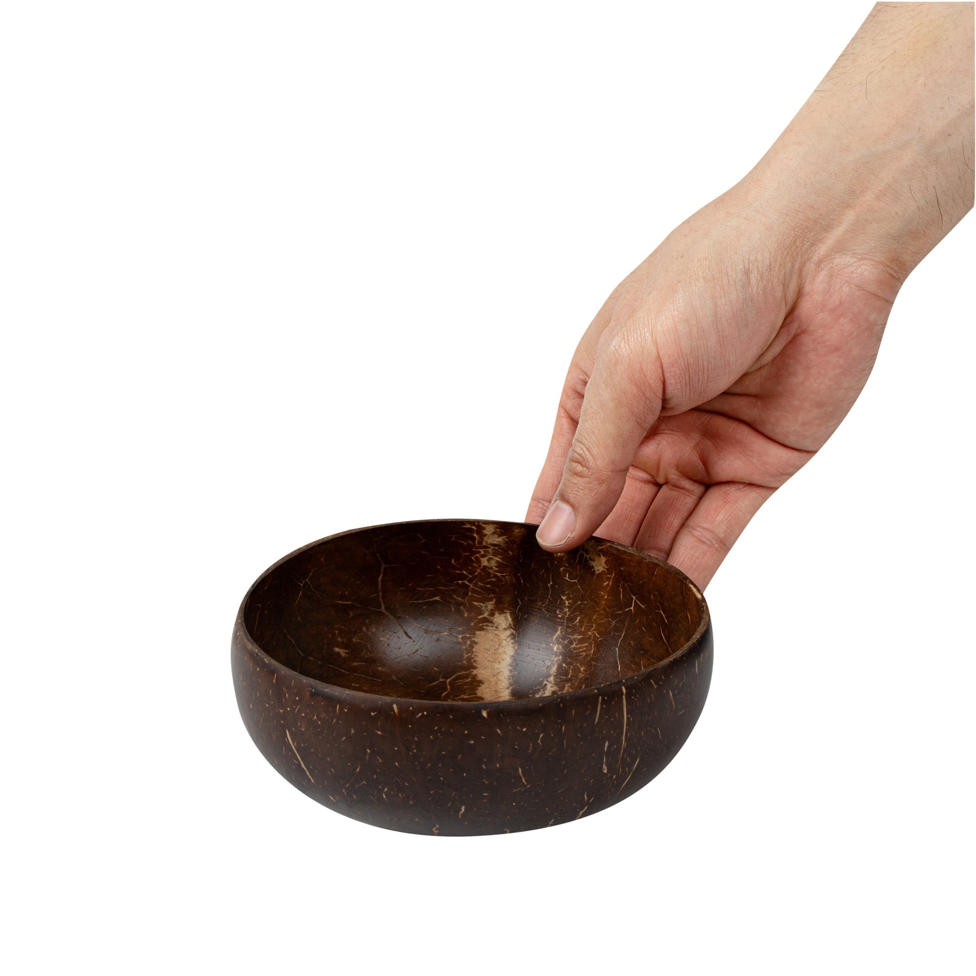 Coco Casa 16 oz Handmade Coconut Bowl - Polished - 1 count box