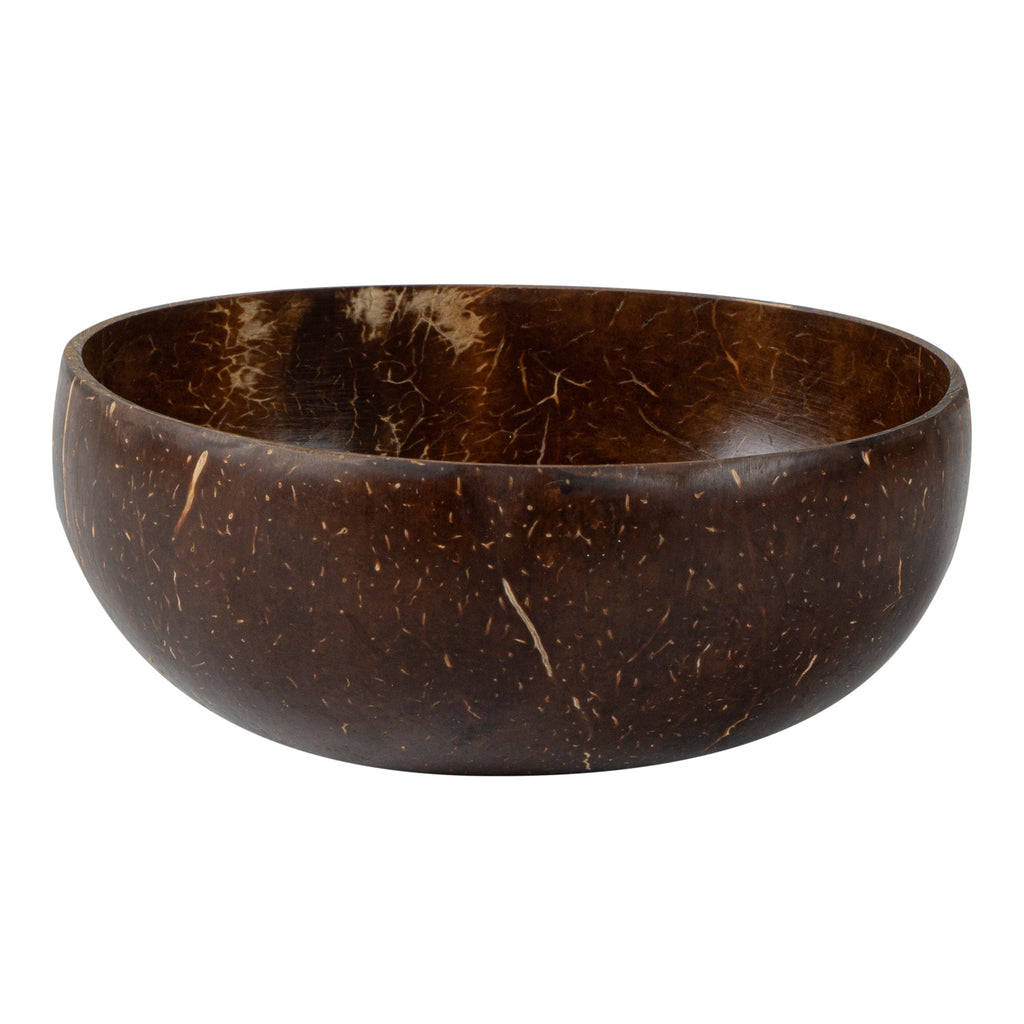 Coco Casa 16 oz Handmade Coconut Bowl - Polished - 10 count box