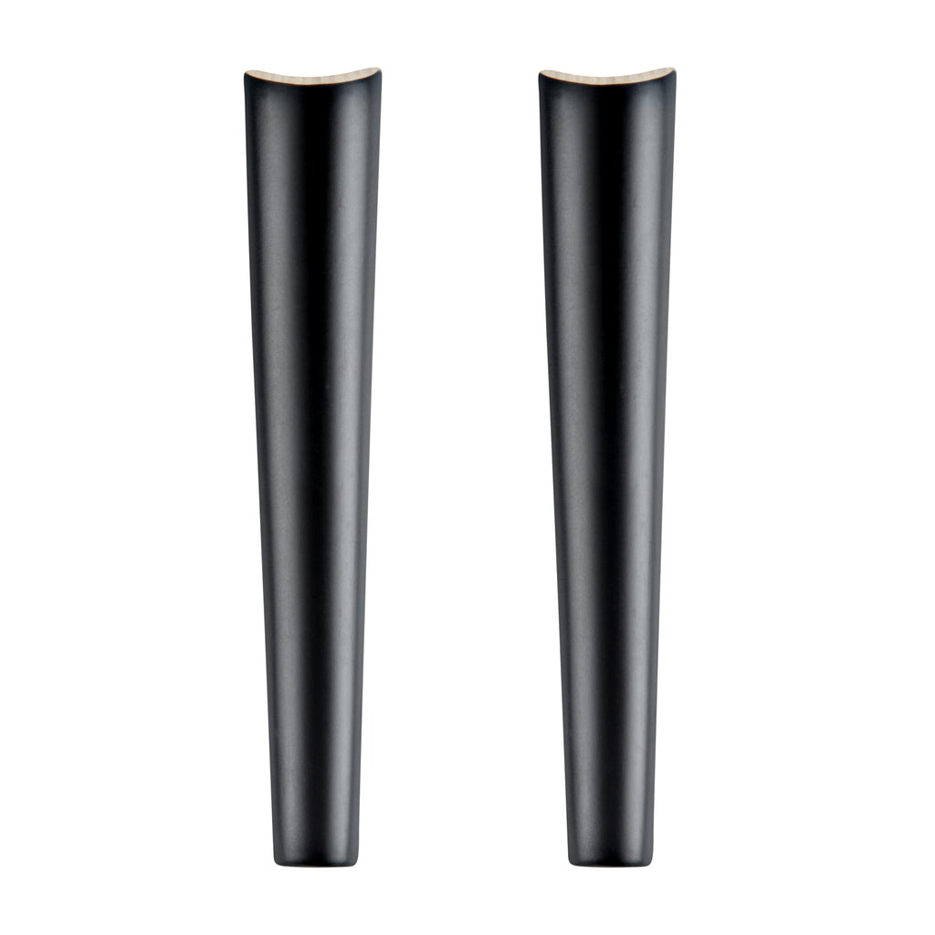 Bambuddha Black Spun Bamboo 2-Piece Salad Server Set - 9 3/4" - 1 count box
