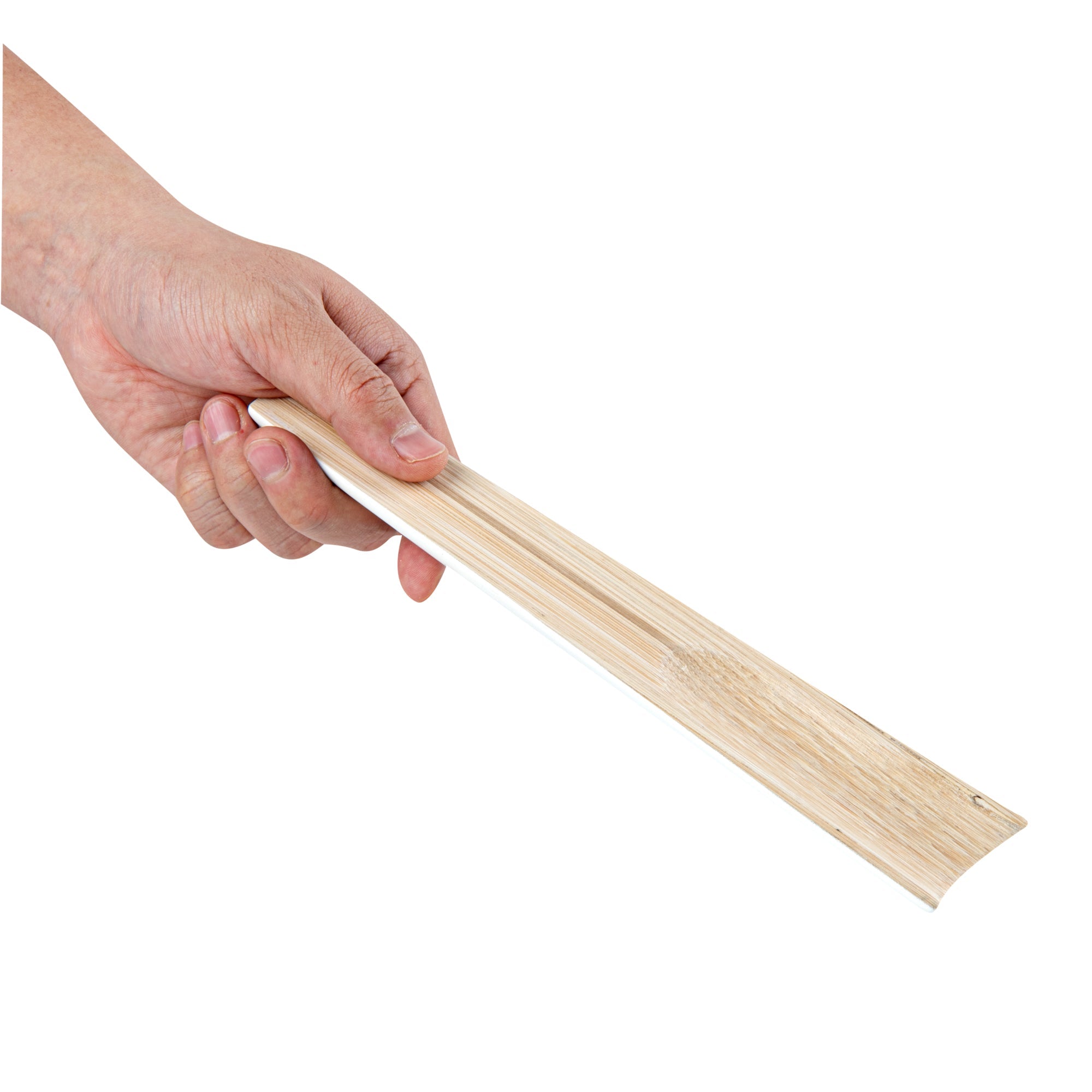 Bambuddha White Spun Bamboo 2-Piece Salad Server Set - 9 3/4" - 1 count box