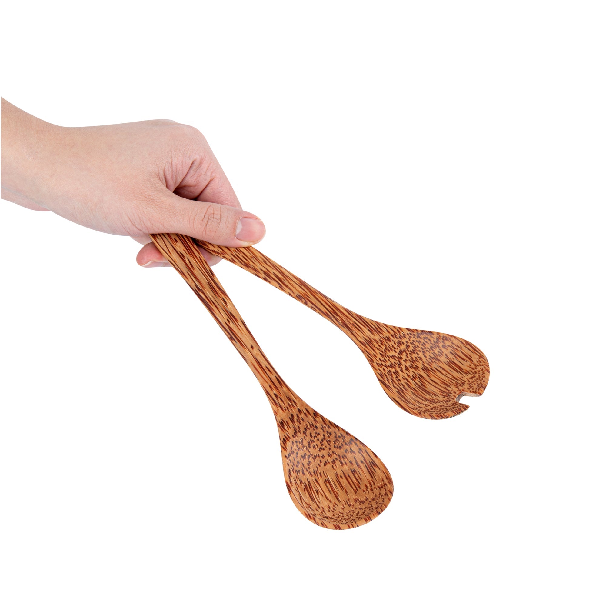 Coco Casa Natural Handmade Coconut Serving Utensil Set - 9 1/2" x 1 3/4" - 20 count box