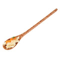 Coco Casa Natural Handmade Long Handled Coconut Spoon - 14 1/4" x 2" x 3 1/4" - 1 count box