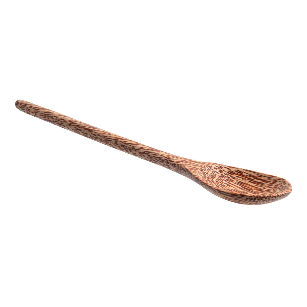 Coco Casa Natural Handmade Long Handled Coconut Spoon - 14 1/4" x 2" x 3 1/4" - 1 count box