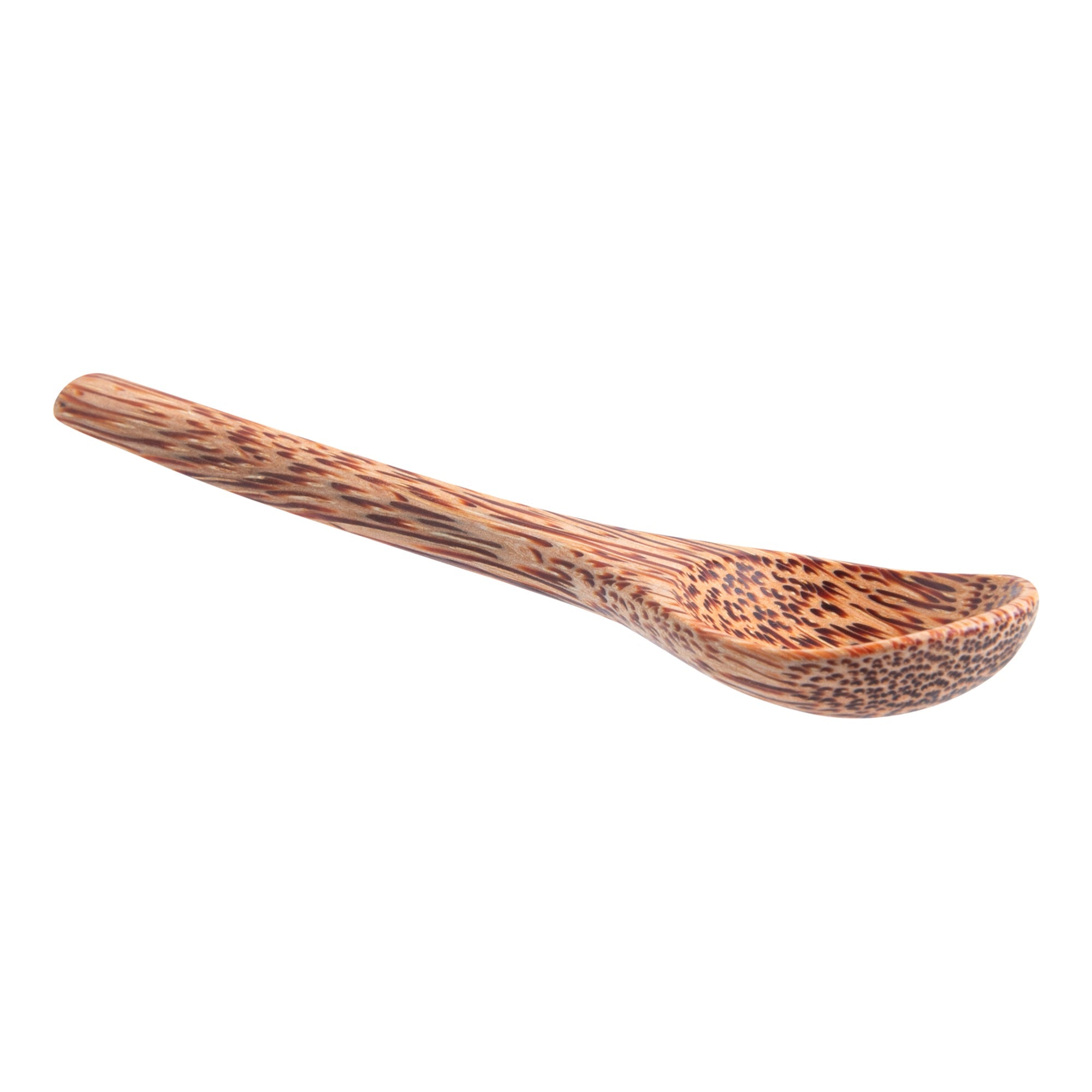 Coco Casa Natural Handmade Coconut Spoon - 5 1/2" x 1" x 3 1/4" - 4 count box