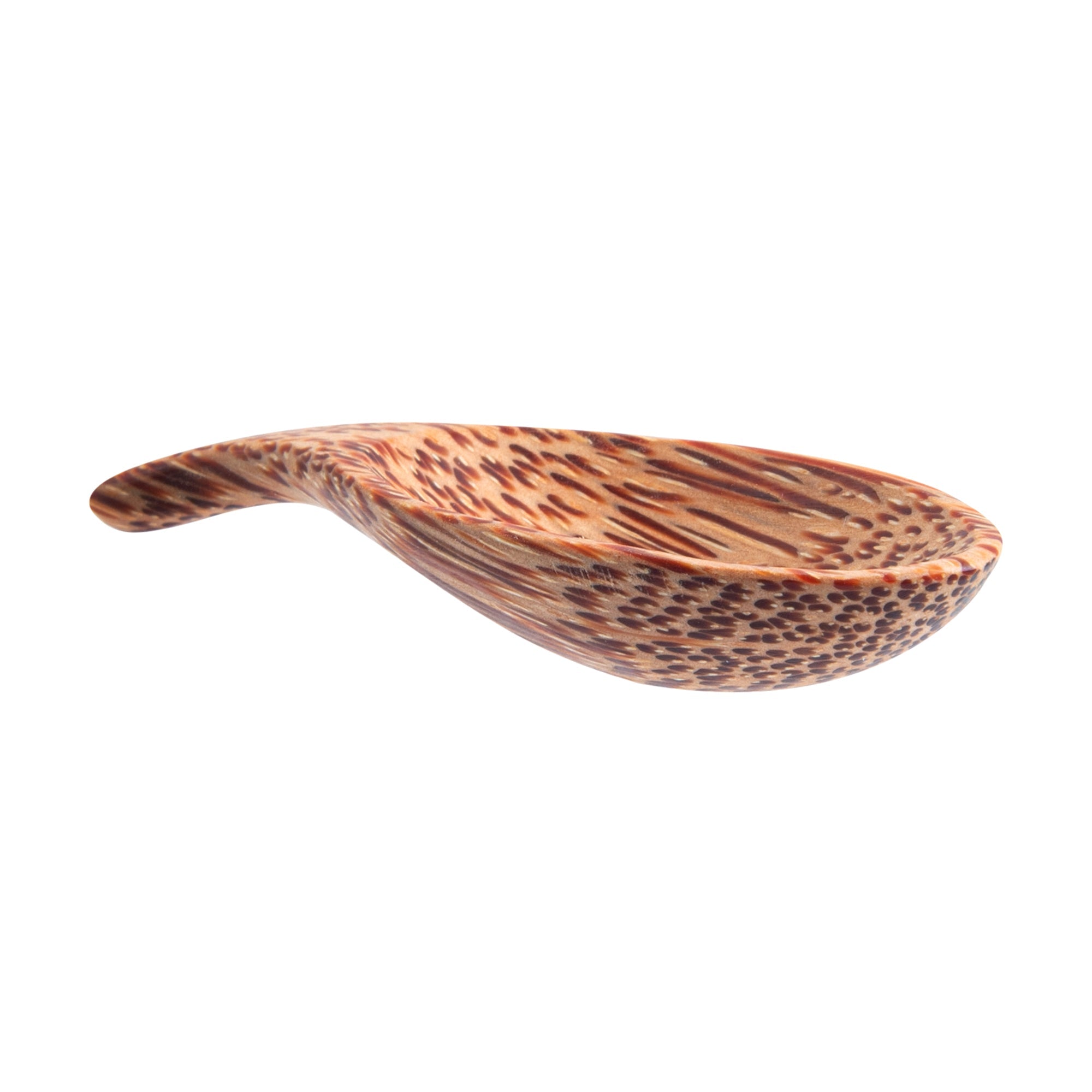 Coco Casa Natural Handmade Coconut Spoon / Scoop - 3 1/2" x 1 1/4" - 4 count box