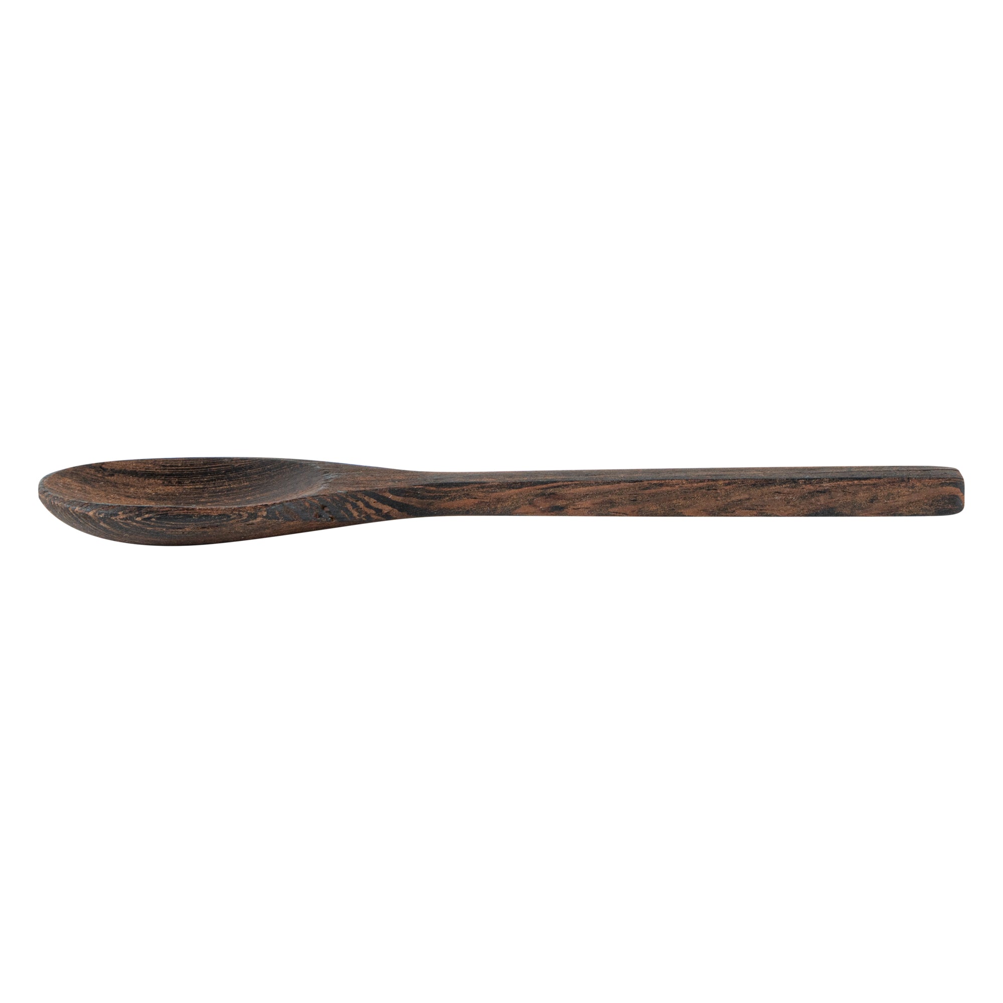 Coco Casa Ebony Wood Spoon - 6 1/4" x 1 1/2" - 10 count box