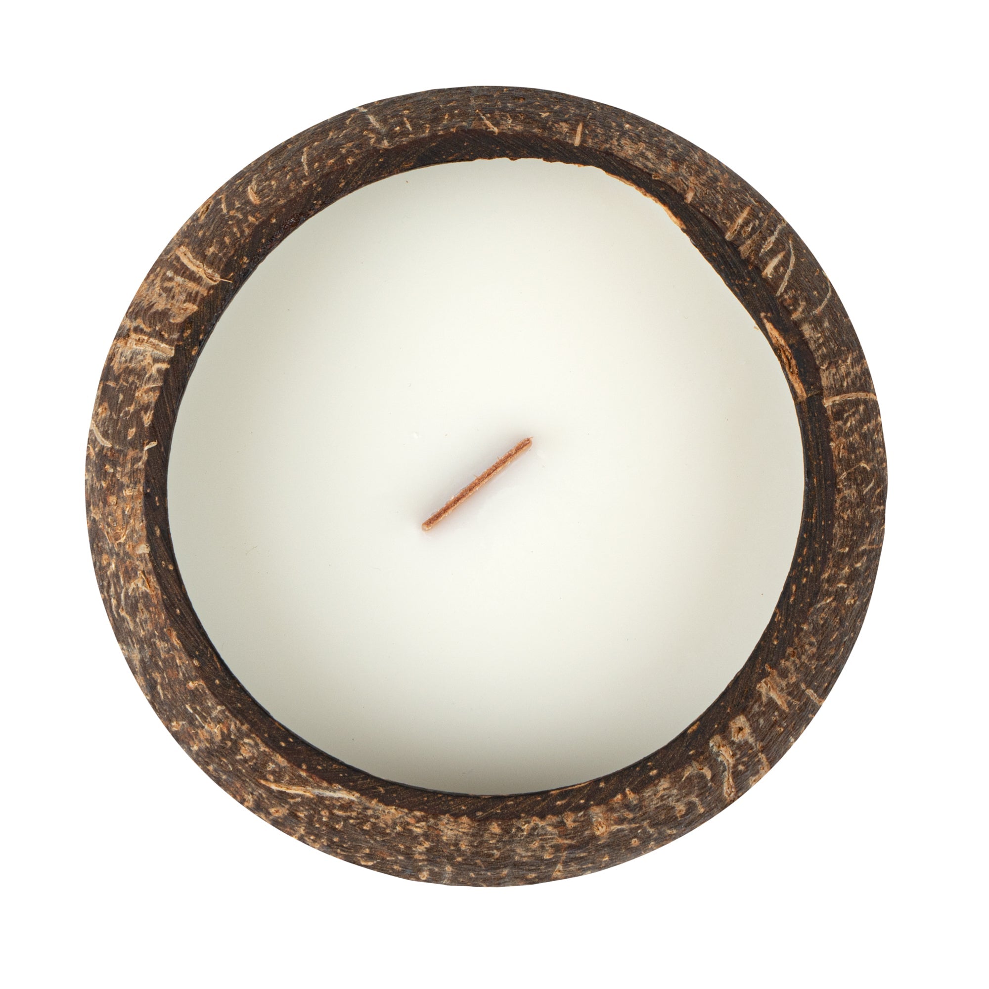 Coco Casa Handmade Coconut Shell Candle - Jasmine - 4" x 4" x 2 3/4" - 10 count box