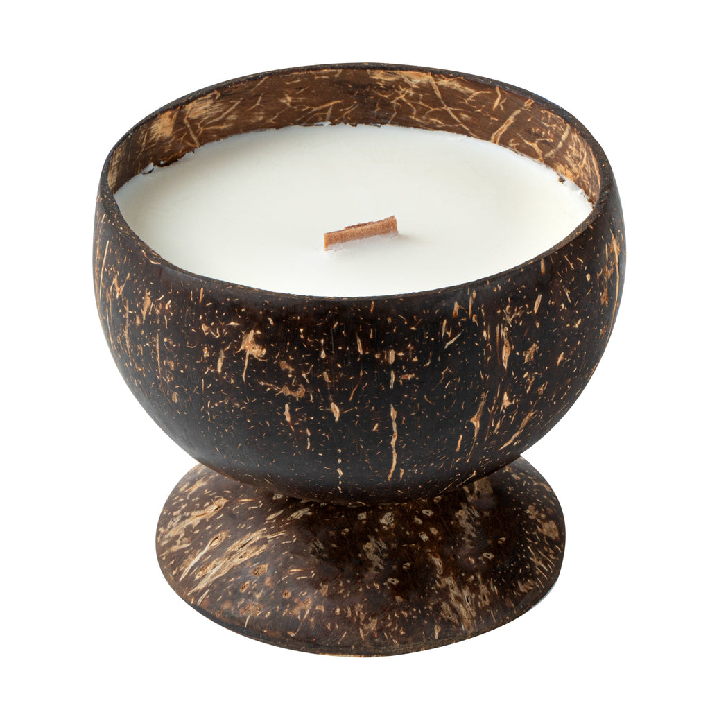 Coco Casa Handmade Coconut Candle Bowl - Spring Hydrangea - 4" x 4" x 2 3/4" - 1 count box