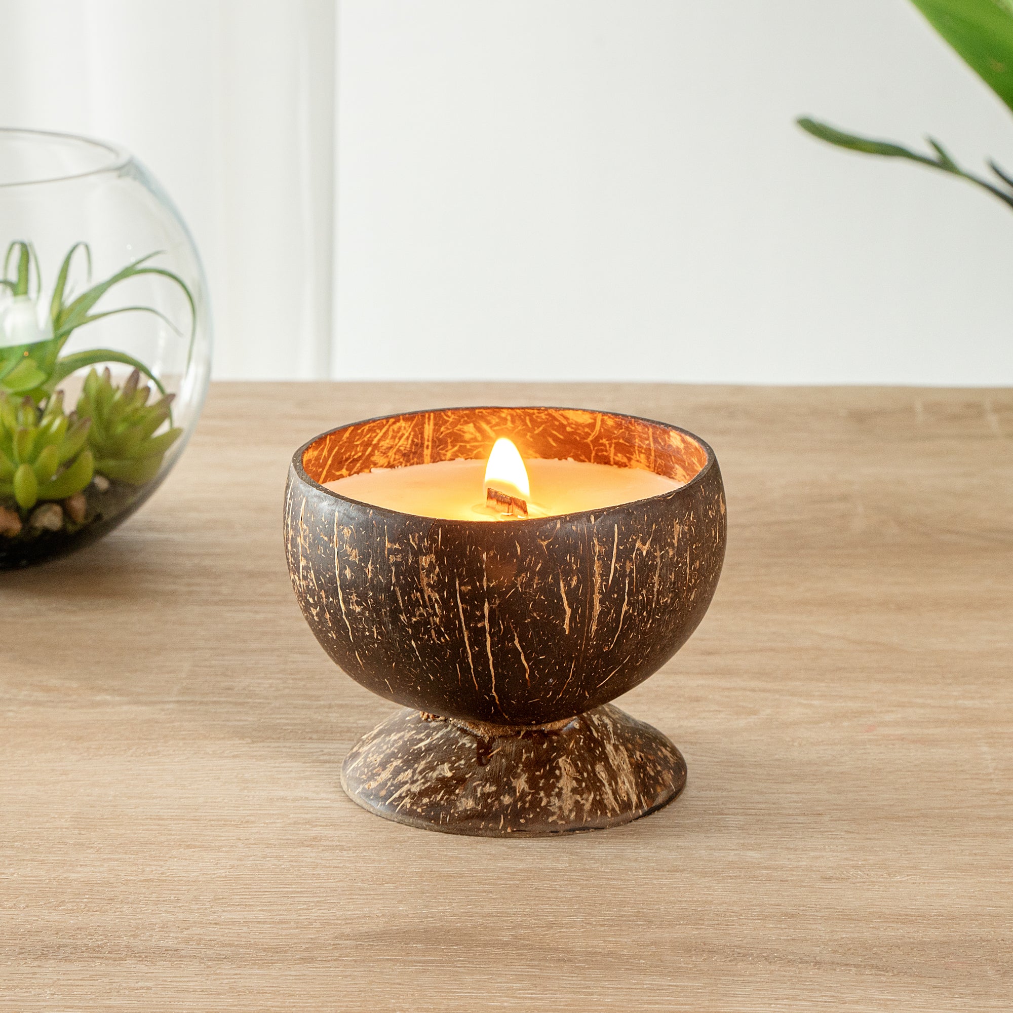 Coco Casa Handmade Coconut Candle Bowl - Lavender - 4" x 4" x 2 3/4" - 1 count box
