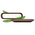 Coco Casa Handmade Wood Dough Bowl Candle - Vanilla - 17 3/4" x 5 1/2" x 2" - 1 count box