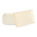 Taipei Rectangle Natural Poplar Plate - 10 3/4'' x 6 1/4'' x 1/2'' - 200 count box