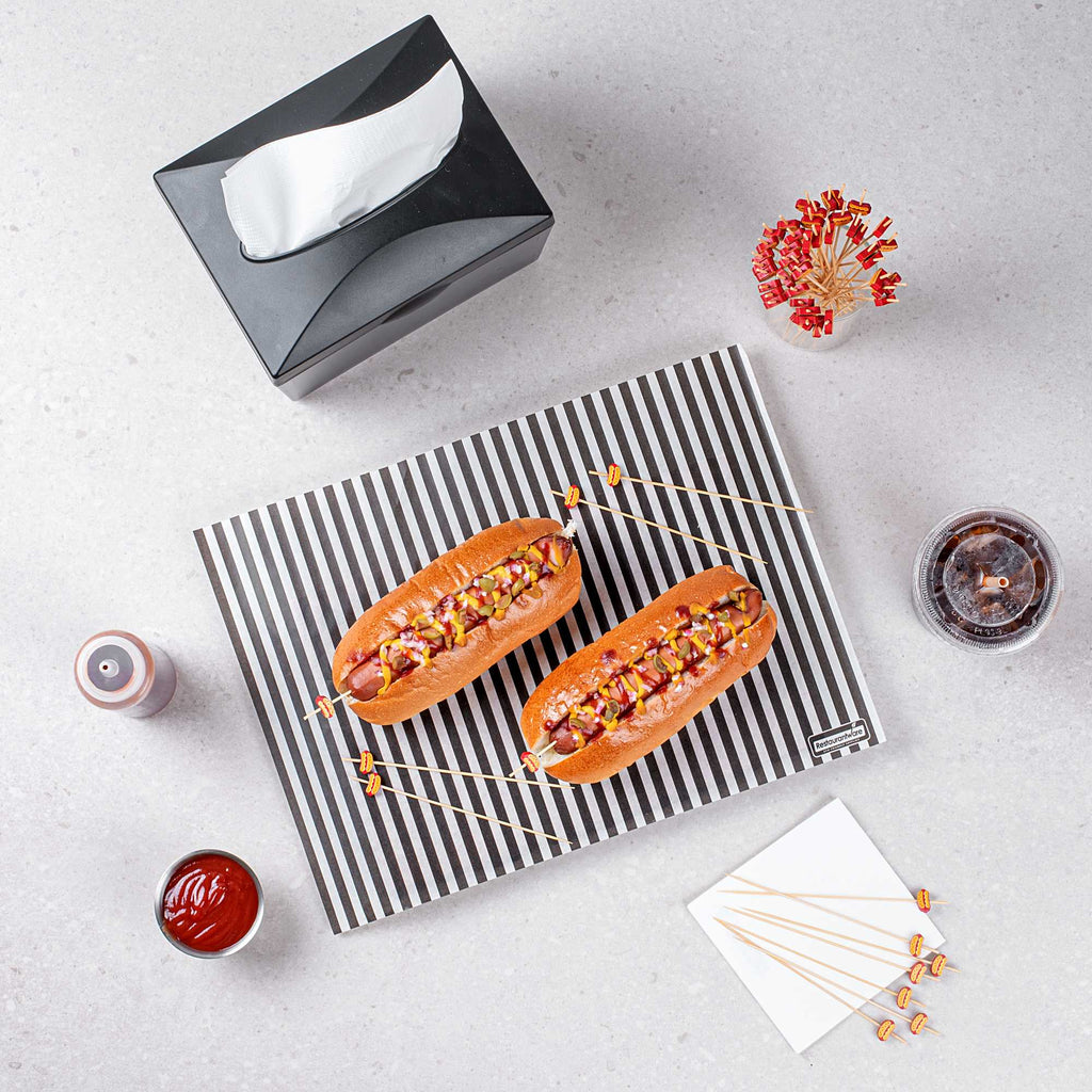 Pixy Natural Bamboo Hot Dog Skewer - 6" - 100 count box