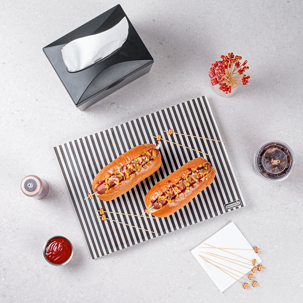 Pixy Natural Bamboo Hot Dog Skewer - 6" - 1000 count box