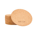 Bar Lux Round Cork Coaster - 3 1/2" - 20 count box