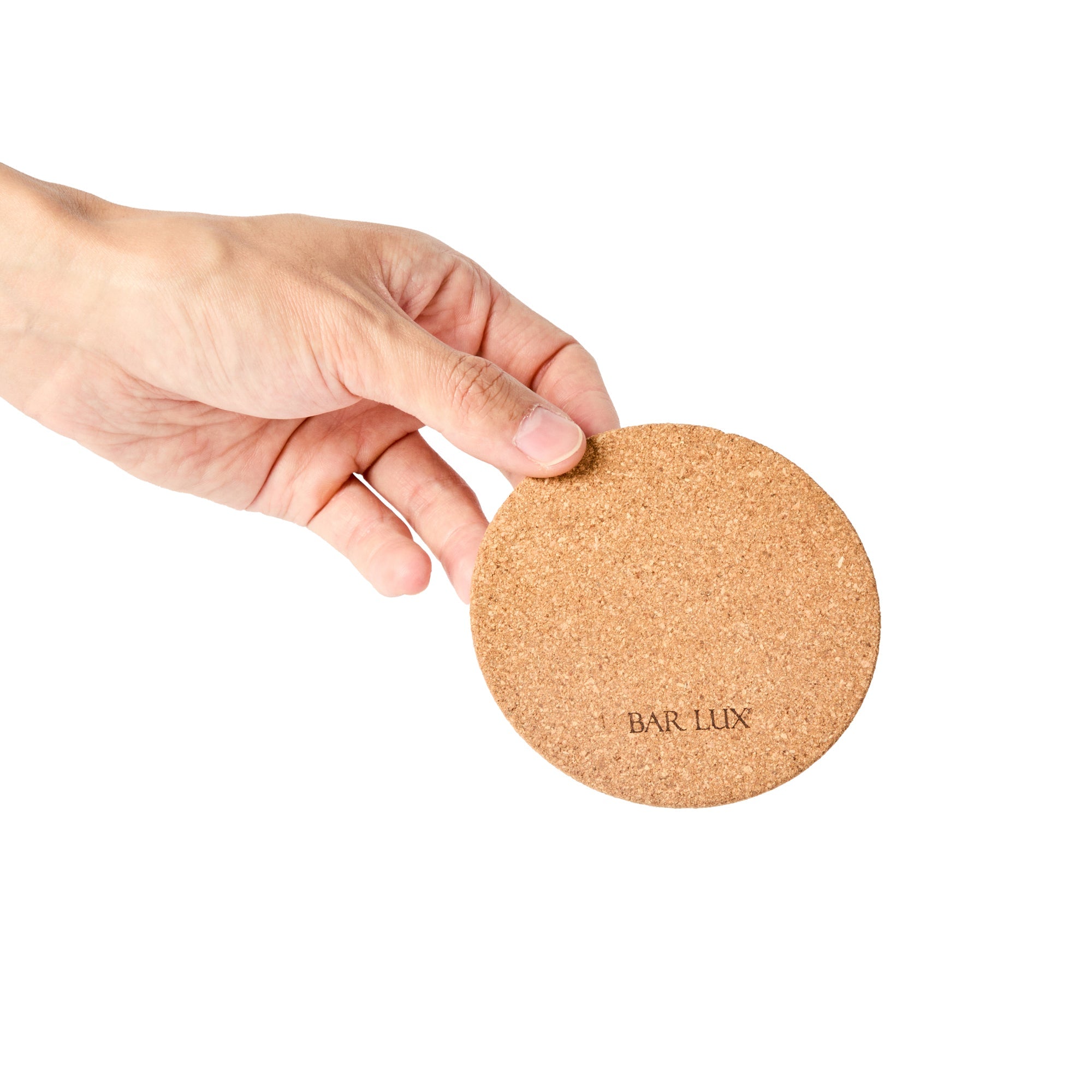 Bar Lux Round Cork Coaster - 3 1/2" - 100 count box