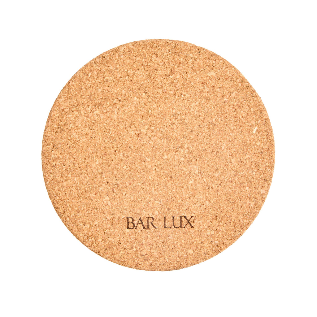 Bar Lux Round Cork Coaster - 3 1/2" - 100 count box