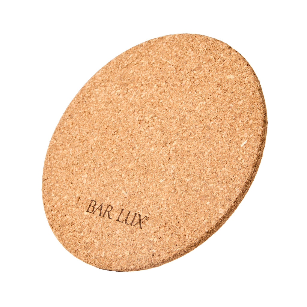 Bar Lux Round Cork Coaster - 3 1/2" - 100 count box