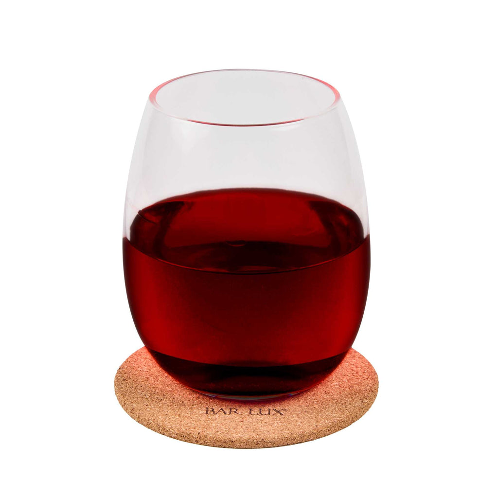 Bar Lux Round Cork Coaster - 4" - 20 count box