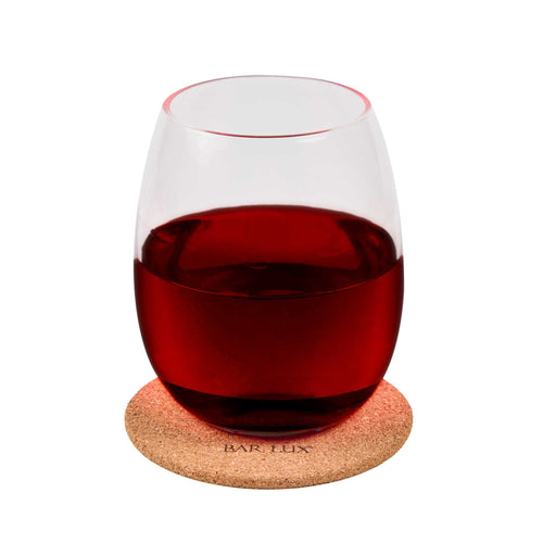 Bar Lux Round Cork Coaster - 4" - 20 count box