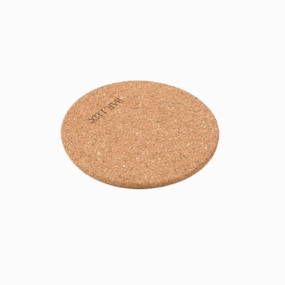 Bar Lux Round Cork Coaster - 4" - 20 count box