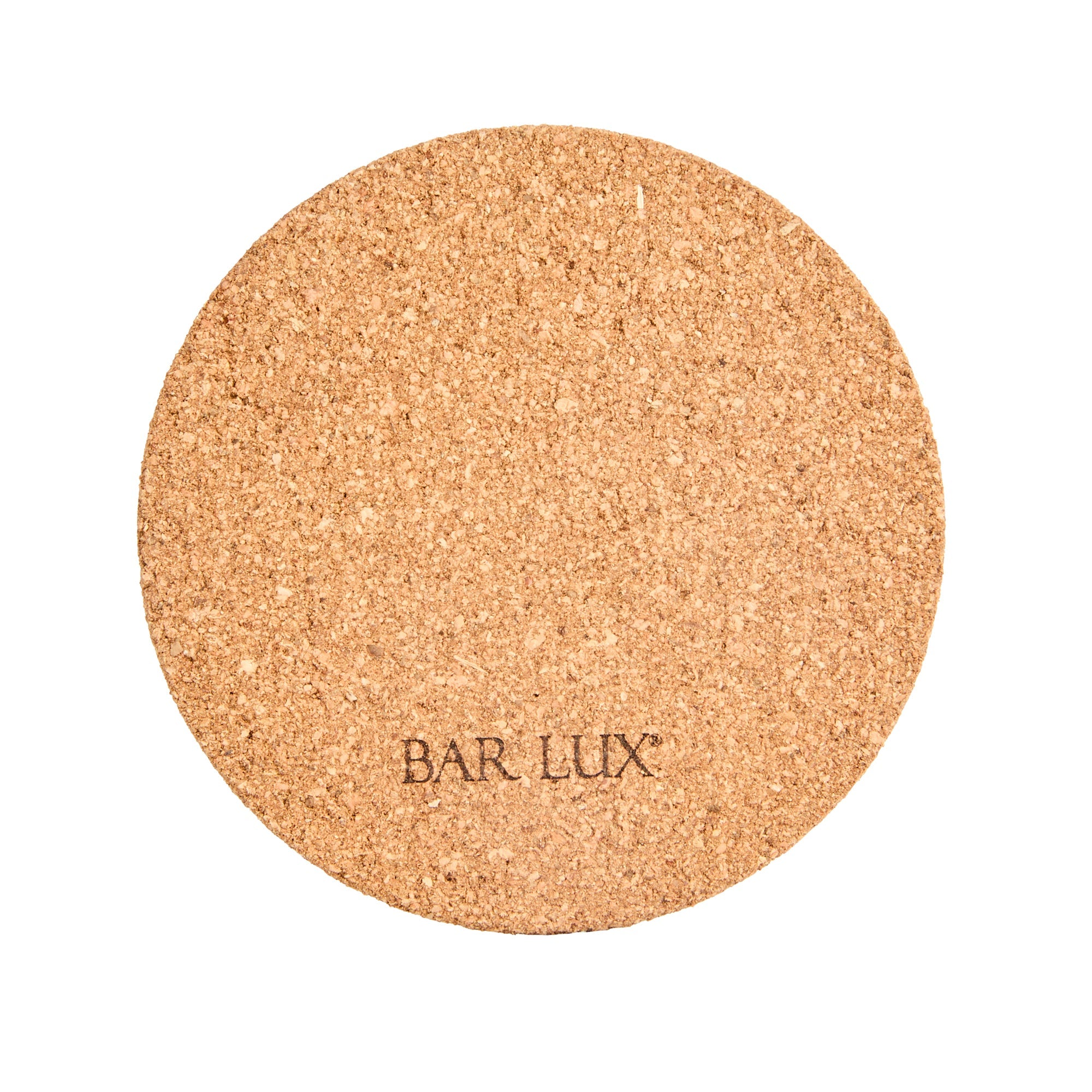 Bar Lux Round Cork Coaster - 4" - 100 count box