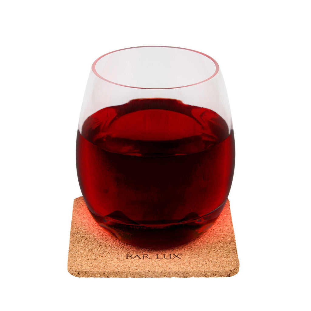 Bar Lux Square Cork Coaster - 3 1/2" x 3 1/2" - 20 count box