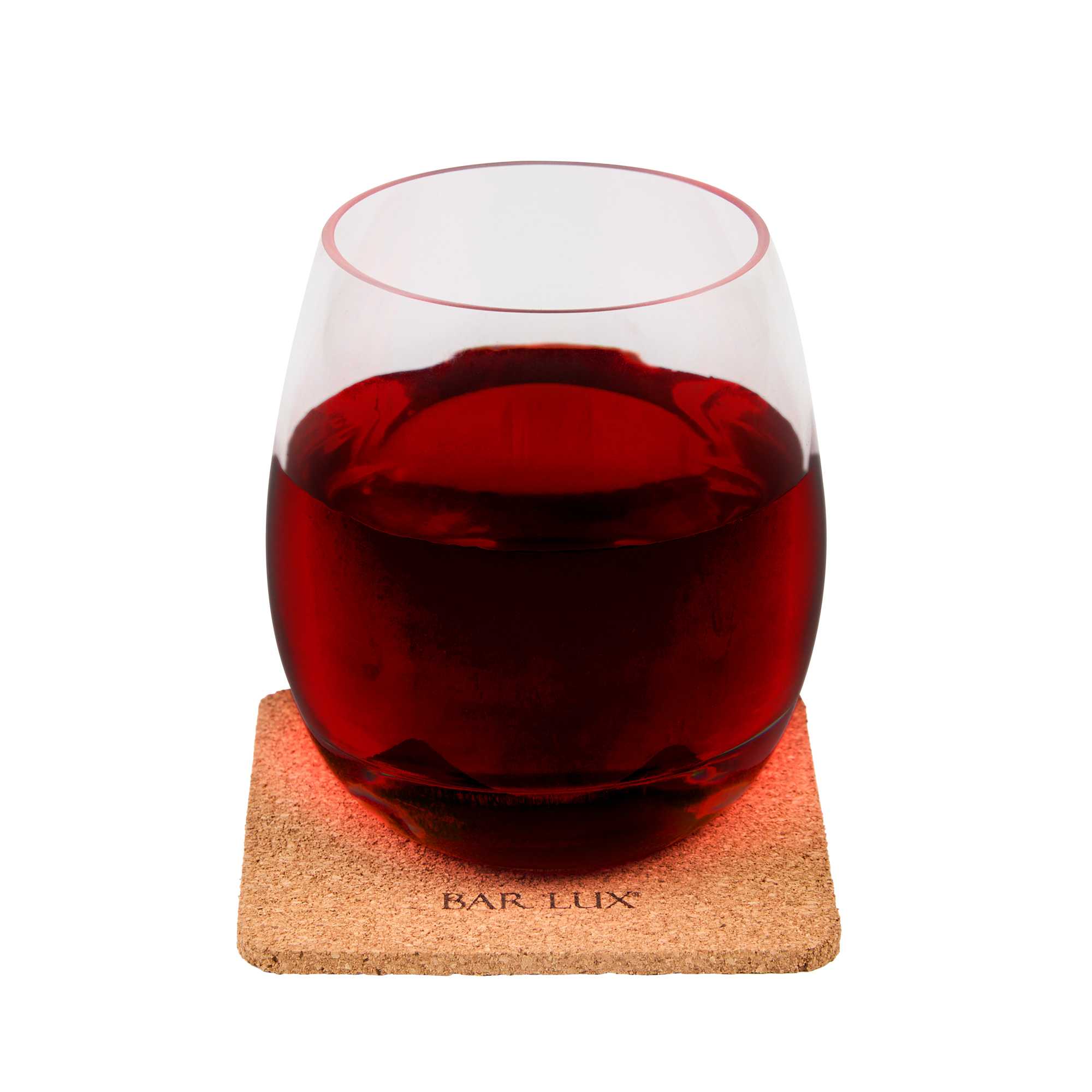 Bar Lux Square Cork Coaster - 3 1/2" x 3 1/2" - 20 count box