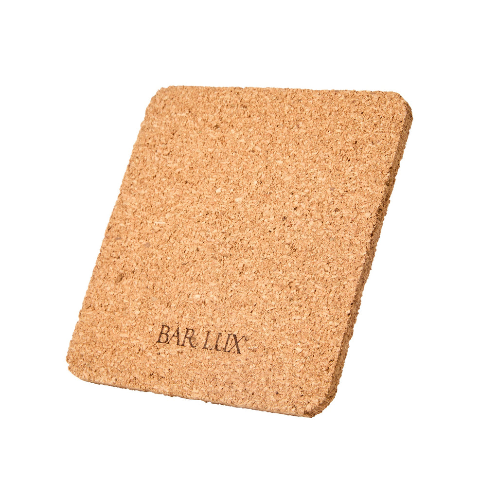 Bar Lux Square Cork Coaster - 3 1/2" x 3 1/2" - 100 count box