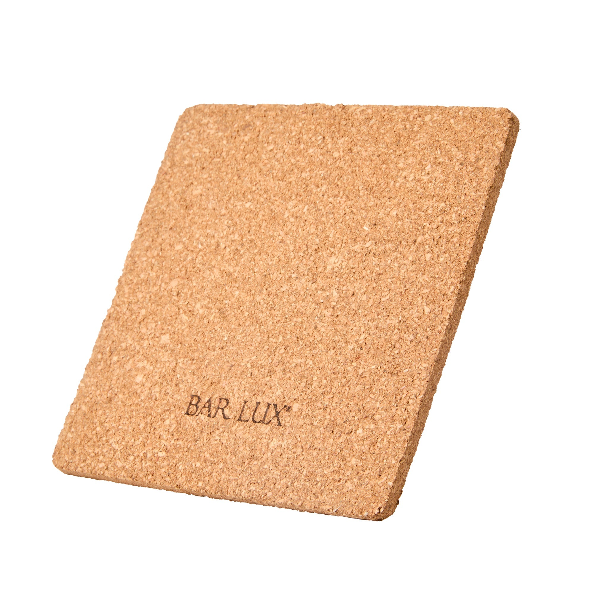 Bar Lux Square Cork Coaster - 4" x 4" - 100 count box