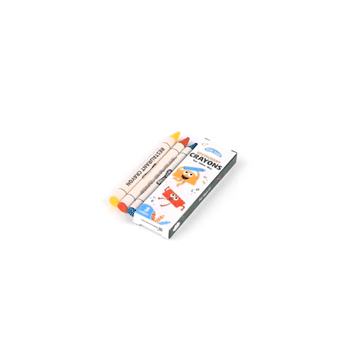 RW Kids Assorted Restaurant Crayons - 3 Pack, in Print Box - 100 count box