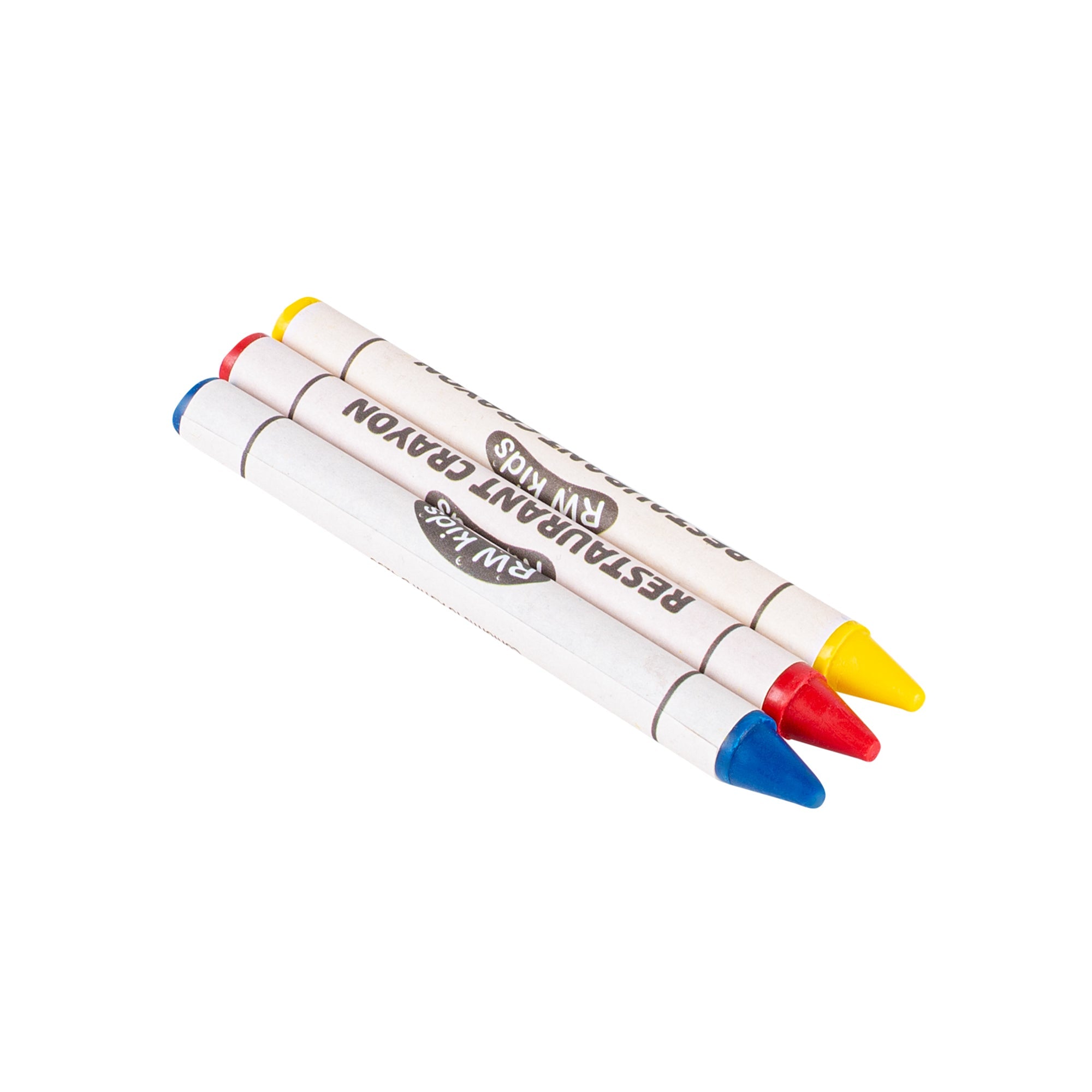 RW Kids Assorted Restaurant Crayons - 3 Pack, in Print Box - 100 count box