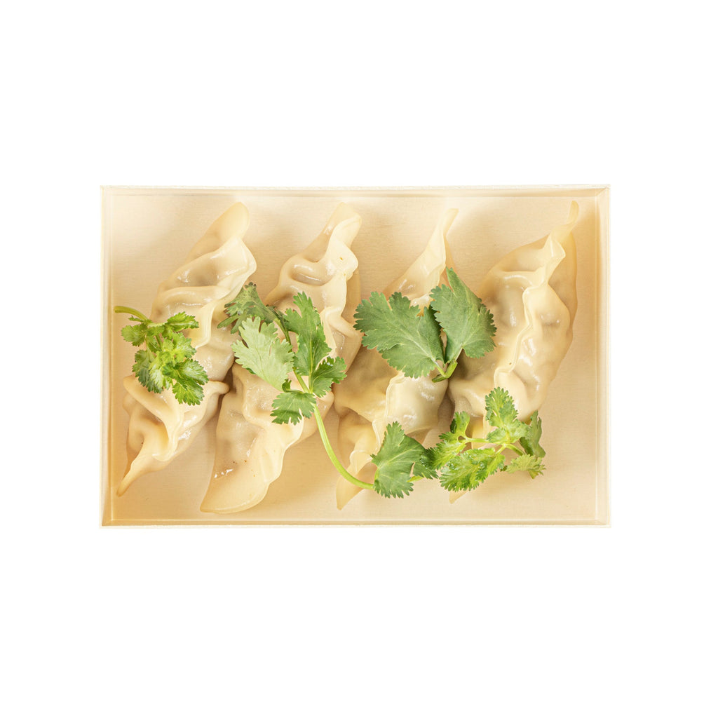 Taipei 25 oz Rectangle Natural Poplar Bento Box - 7" x 4 1/2" x 1 1/2" - 100 count box